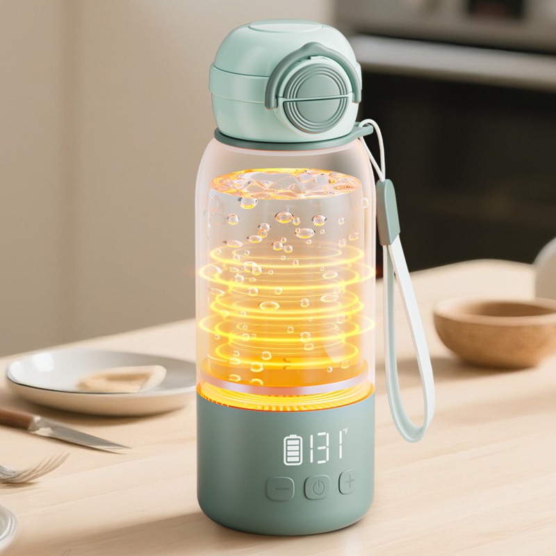 USB Rechargeable Heating Cup Manufacturer - OEM 450ml Portable Warm Milk Cup