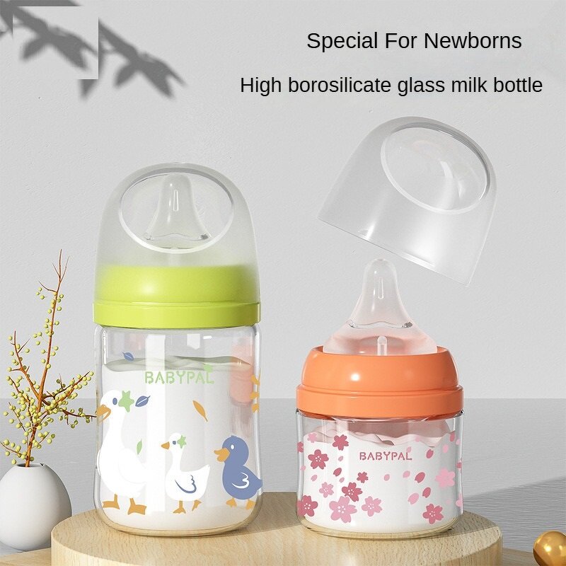 Anti-Colic Glass Bottle Manufacturer - OEM BPA Free 160ml 80ml Newborn