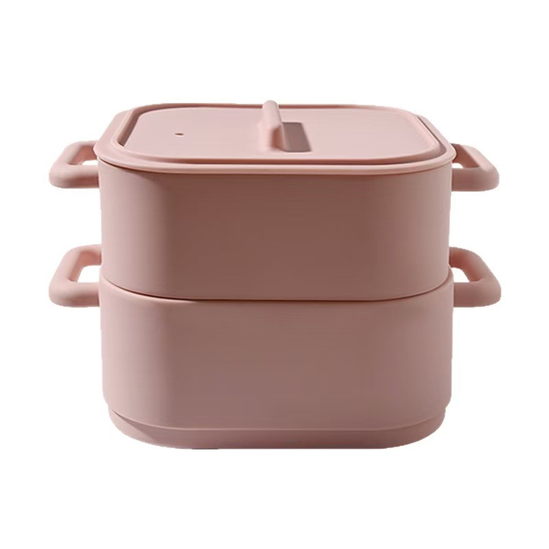 Silicone Microwave Steamer Manufacturer - OEM Heat Resistant Bowl with Lid BPA Free