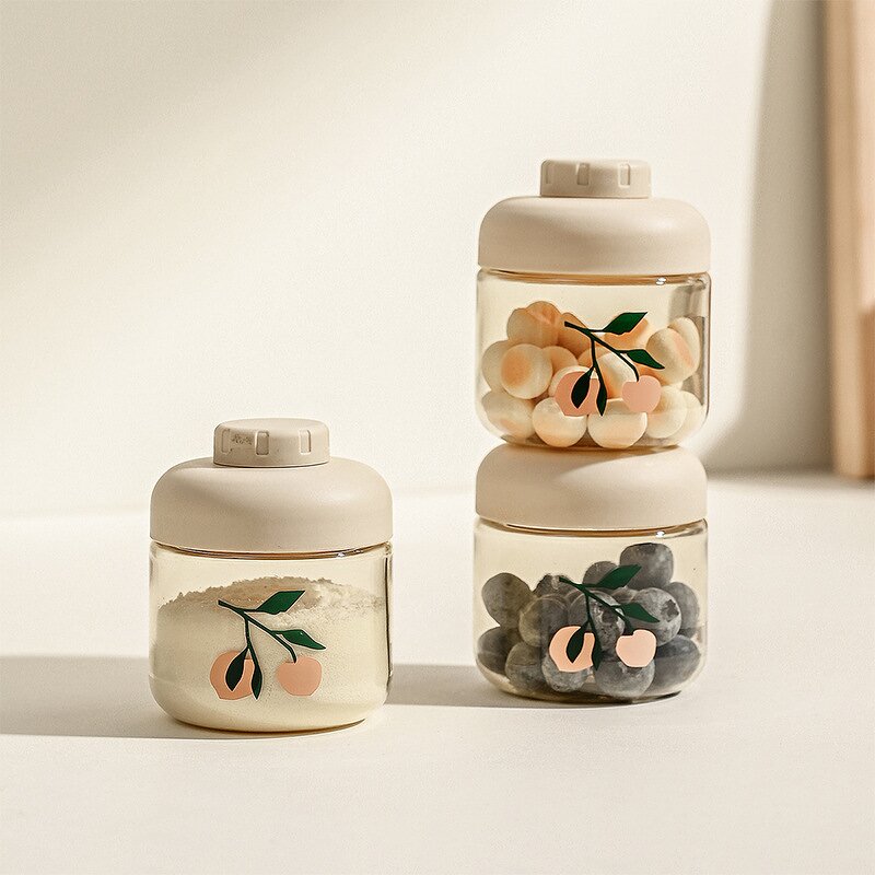 Milk Powder Container Set Supplier - OEM PP Food Grade Portable Snacks Storage