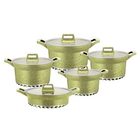 Aluminum Soup Pot Set Manufacturer - OEM Die Casting Non Stick Enamel Coating