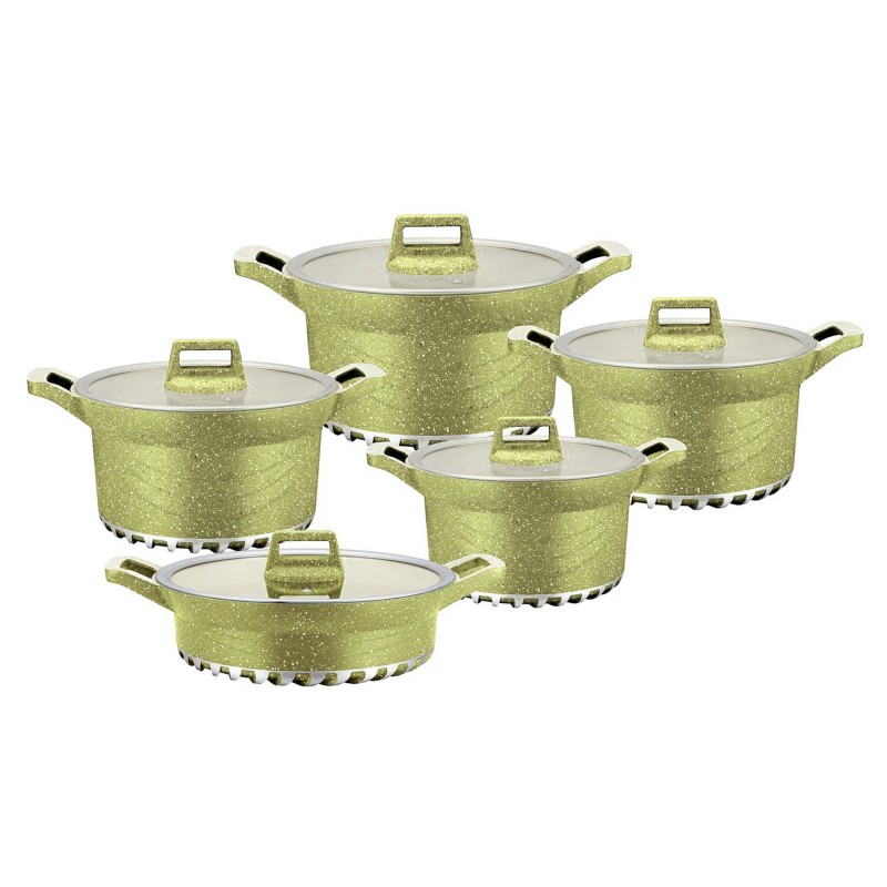 Aluminum Soup Pot Set Manufacturer - OEM Die Casting Non Stick Enamel Coating
