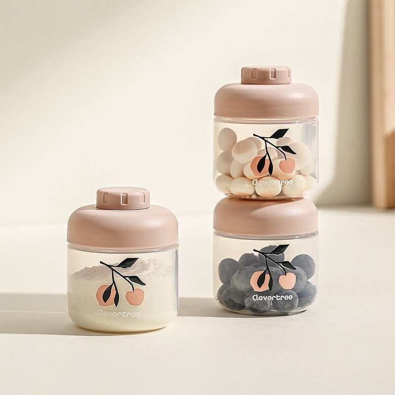 Milk Powder Container Set Supplier - OEM PP Food Grade Portable Snacks Storage