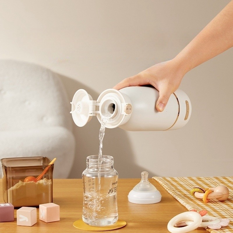 USB Baby Bottle Warmer Supplier - OEM 500ml 10000mAh Portable Thermos Cup