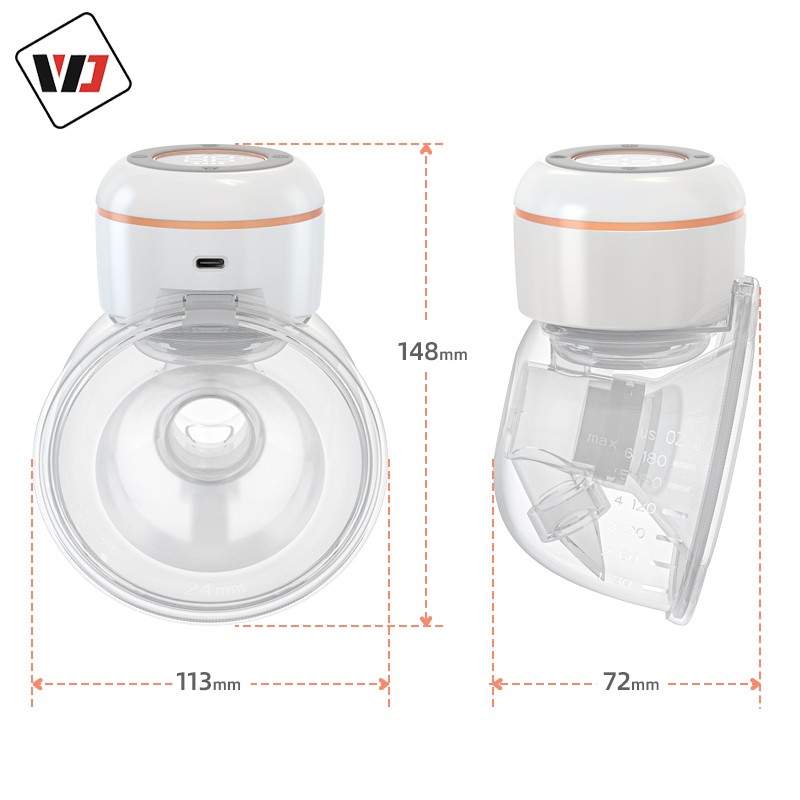 Portable Breast Pump - Simple Operation