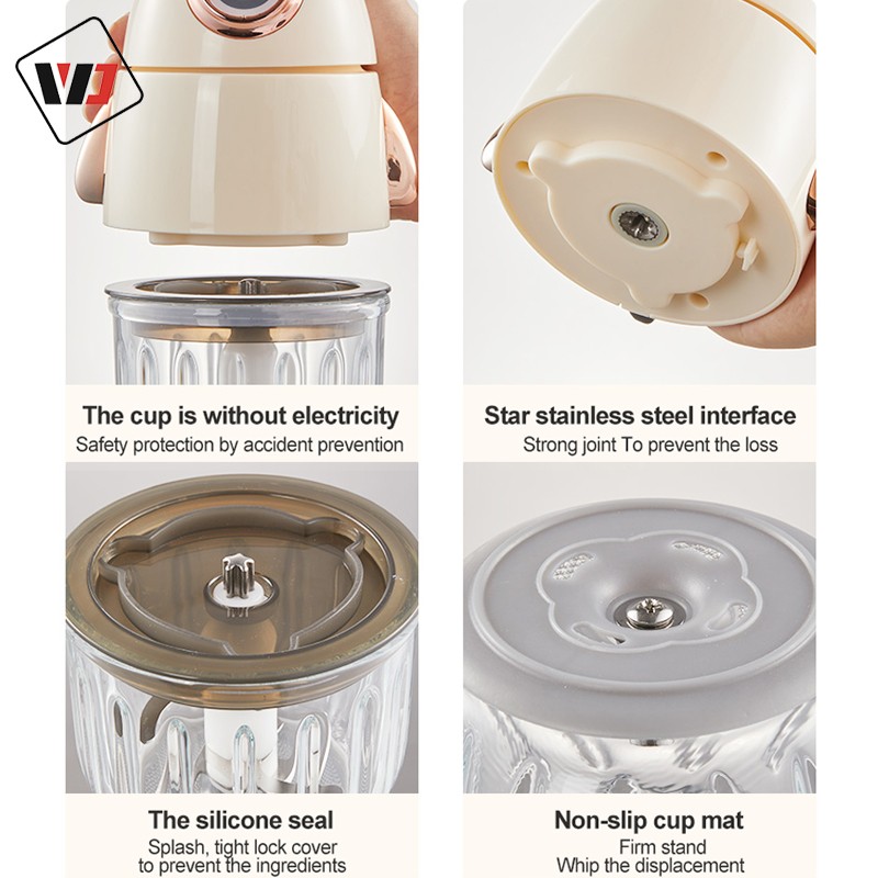 Baby Mixer - 3-layer 6-blade Anti