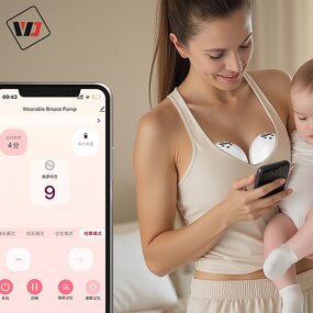 Silicon Breast Pump - Bluetooth APP