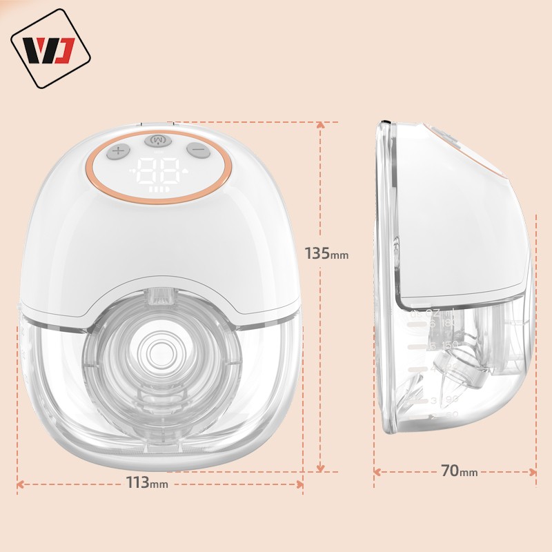 Electric Breast Pump - Custom Fit BPA Free