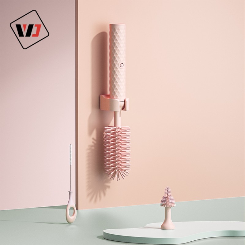 Bottle Cleaning Brush - Electric Silicone Mini