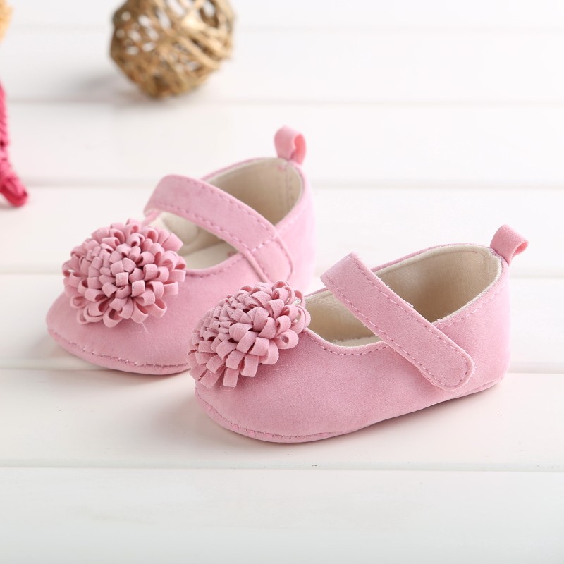 Baby Girls Shoes Supplier - OEM Soft Soled Bow Princess Cute Flats