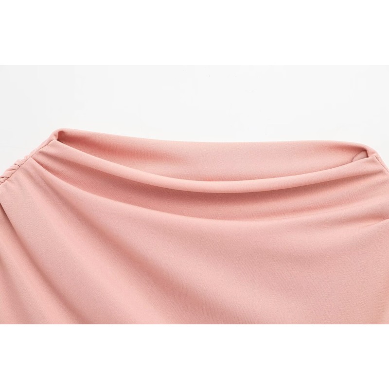 Women Dresses Supplier - OEM Printed Halter Swing Neck Backless Vacation