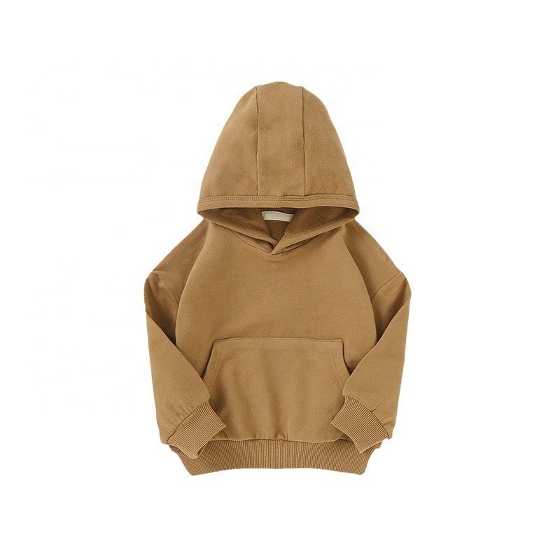 Organic Cotton Baby Hoodie Supplier - OEM Long Sleeves Blank Sweatshirt