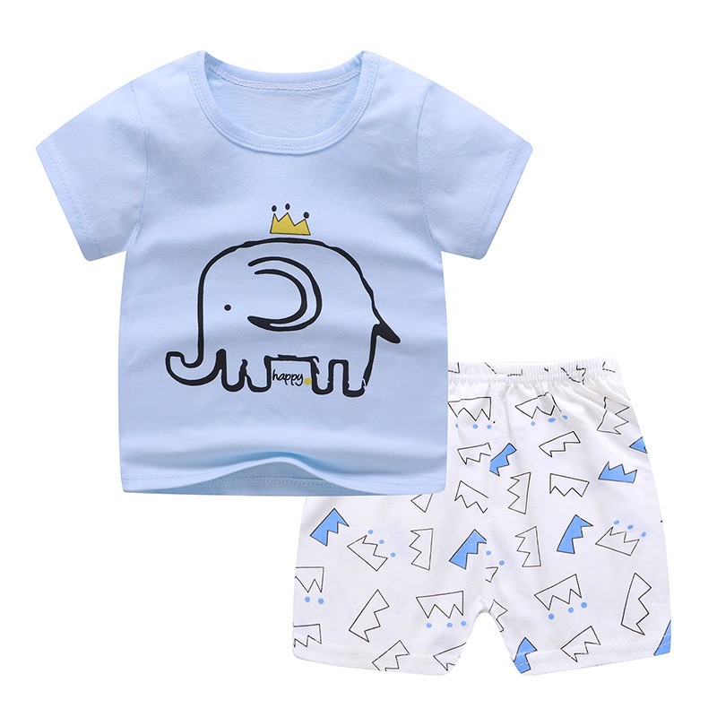 Newborn Baby Clothes Set Manufacturer - OEM Summer Short Outfit Set