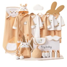 Baby Clothes Gift Box Set Supplier - Wholesale 20 Pcs Pure Cotton Organic Set