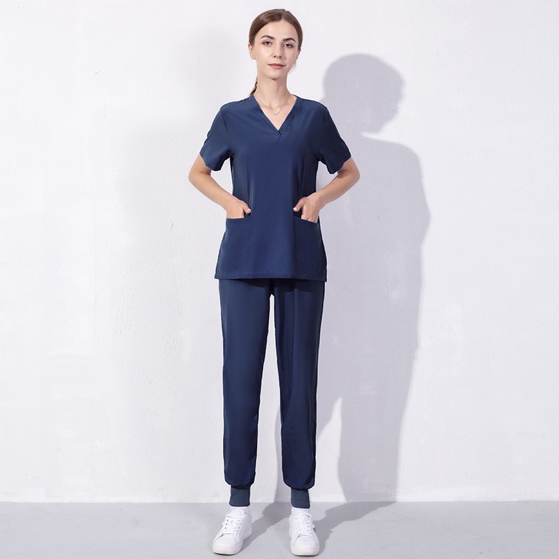 Surgical Nursing Uniform Manufacturer - OEM Custom Logo Hospital Scrubs Set