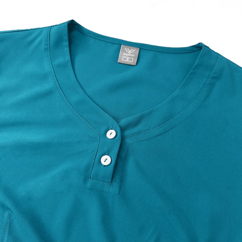 Scrubs Uniform Manufacturer - OEM Multi Short Sleeve Tops Pants Hospital Set