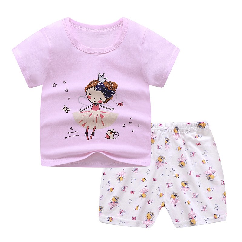 Newborn Baby Clothes Set Manufacturer - OEM Summer Short Outfit Set