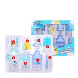 Newborn Gift Box Manufacturer - OEM 8-Piece Set with Bottle Comb Brush