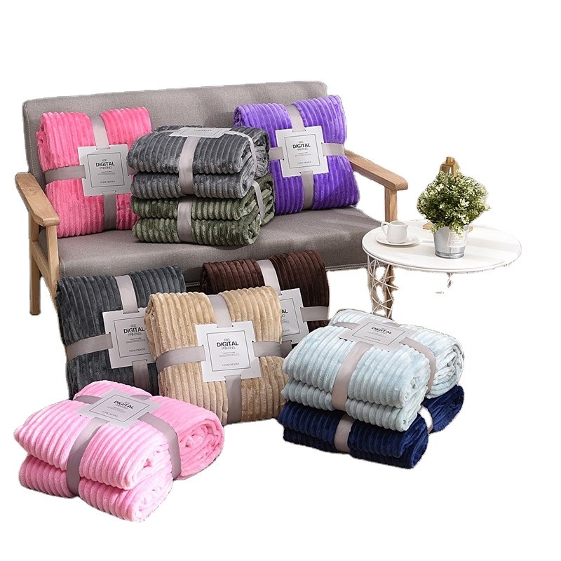 Baby Blanket Supplier - OEM Winter Super Soft Flannel Blanket Wholesale