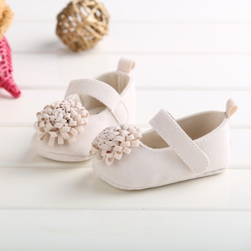 Baby Girls Shoes Supplier - OEM Soft Soled Bow Princess Cute Flats