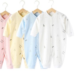 Baby Onesie Manufacturer - OEM Spring Autumn Cotton Newborn Boneless Clothes