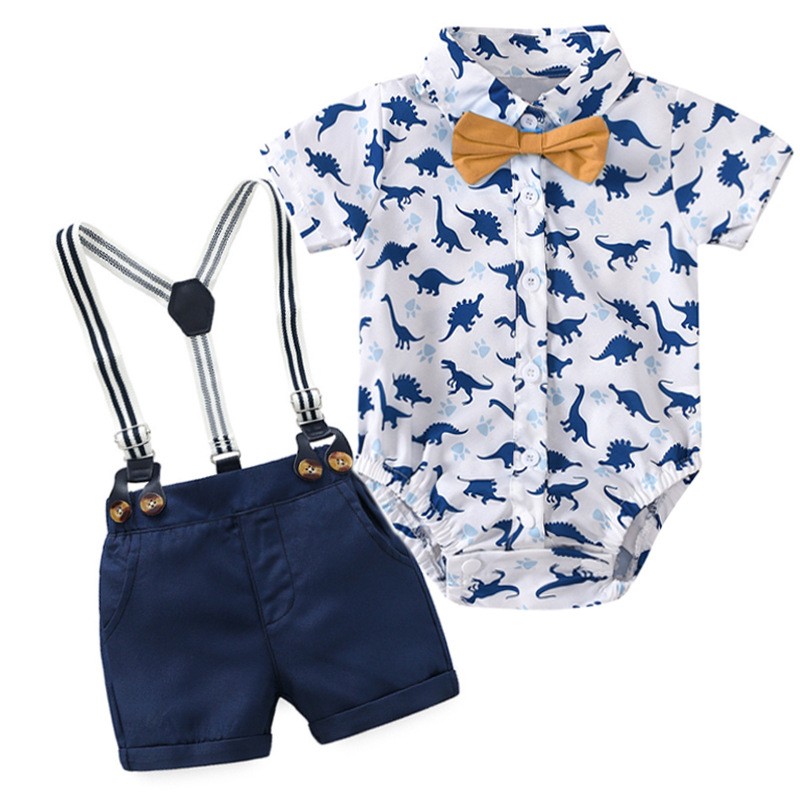 Boys Beach Suit Manufacturer - OEM Summer Seaside Holiday Coconut Style