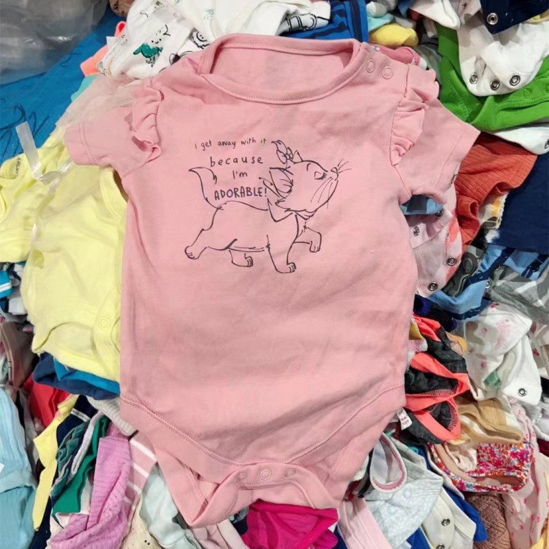 Baby Romper Wholesale Supplier - OEM Various Stock Lot Low Price Cotton