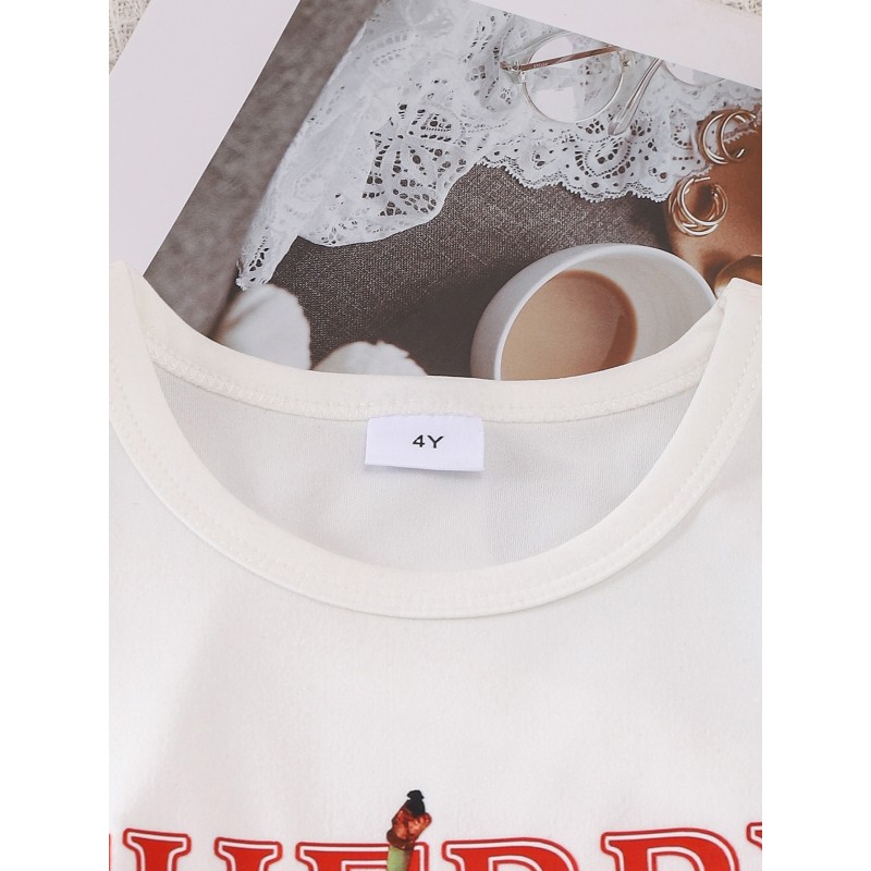 Girl Clothing Set Manufacturer - OEM Summer Cherry Shirt Trousers Set