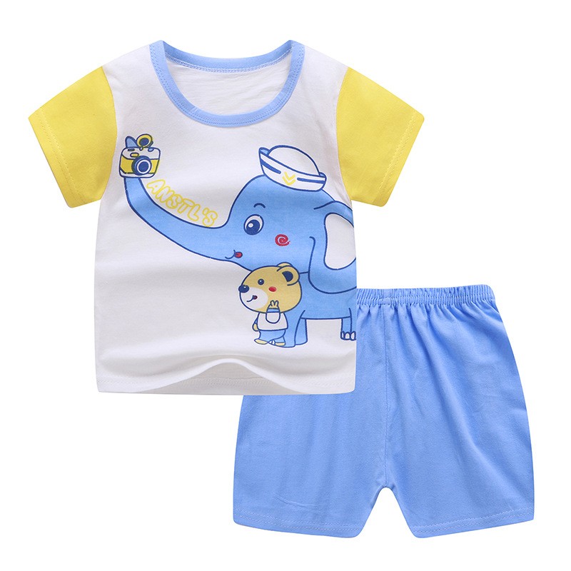 Newborn Baby Clothes Set Manufacturer - OEM Summer Short Outfit Set
