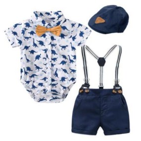Boys Beach Suit Manufacturer - OEM Summer Seaside Holiday Coconut Style