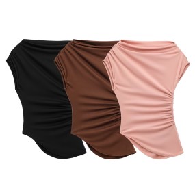 Women Dresses Supplier - OEM Printed Halter Swing Neck Backless Vacation