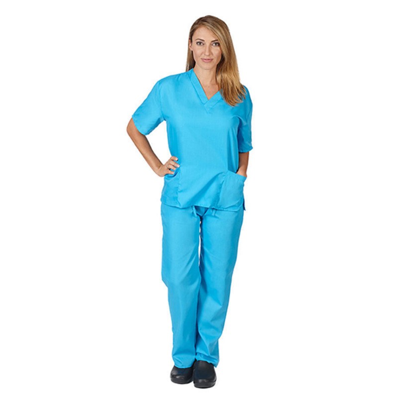 Nursing Scrubs Suit Supplier - OEM Medical Uniform Scrub Sets Wholesale