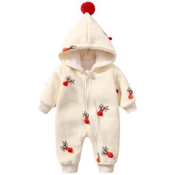 Baby Christmas Romper Manufacturer - OEM Winter Fashion 0-2 Years Wholesale
