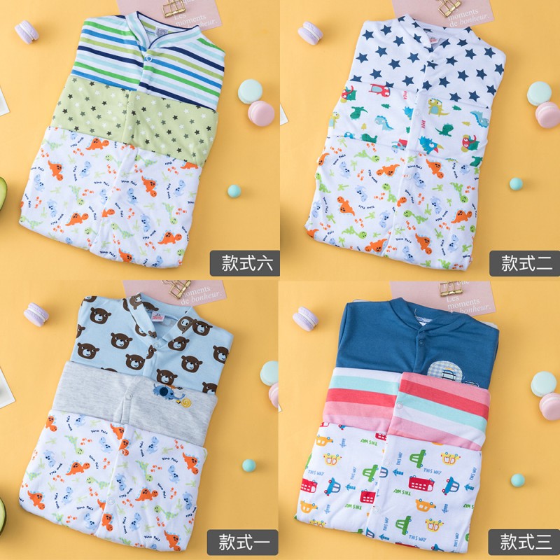 Baby Bodysuit Manufacturer - OEM Cotton Underwear 3 Piece Gift Set