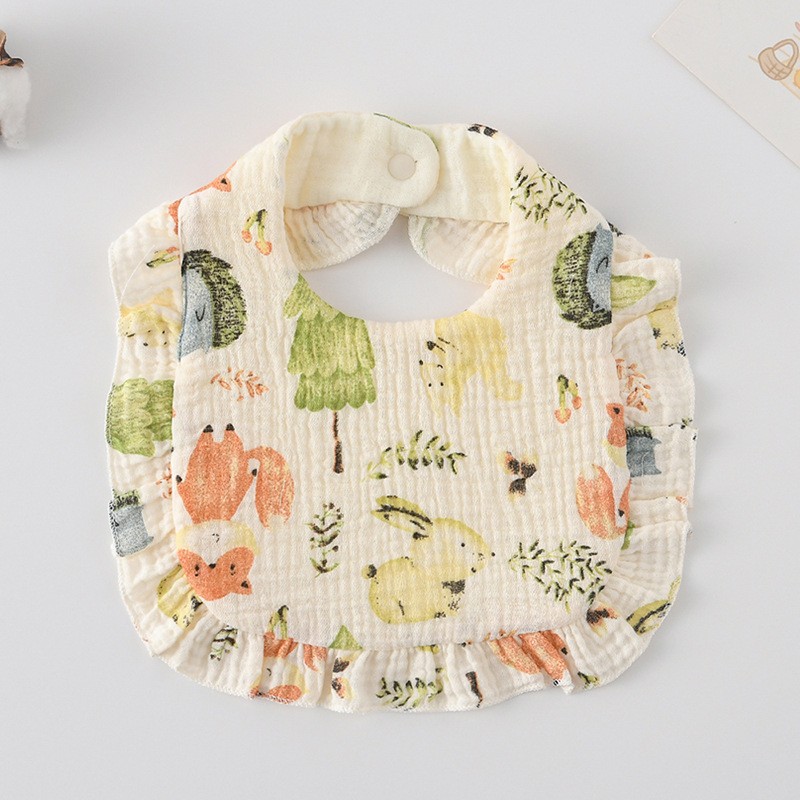Waterproof Baby Bib Supplier - OEM Newborn Eating Bib Washable Polyester
