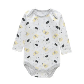 Baby Romper Manufacturer - OEM Stock Summer Cotton Long Sleeve Bodysuit
