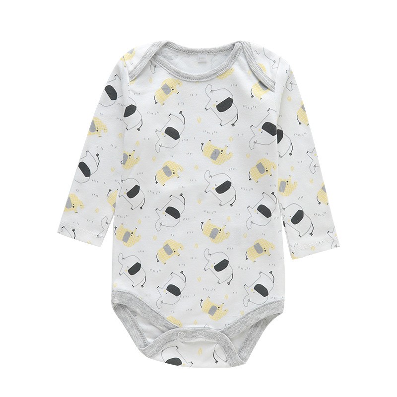 Baby Romper Manufacturer - OEM Stock Summer Cotton Long Sleeve Bodysuit