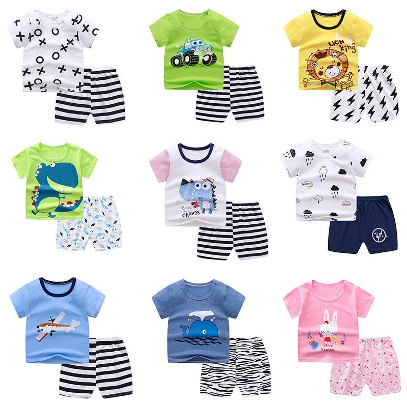 Newborn Baby Clothes Set Manufacturer - OEM Summer Short Outfit Set