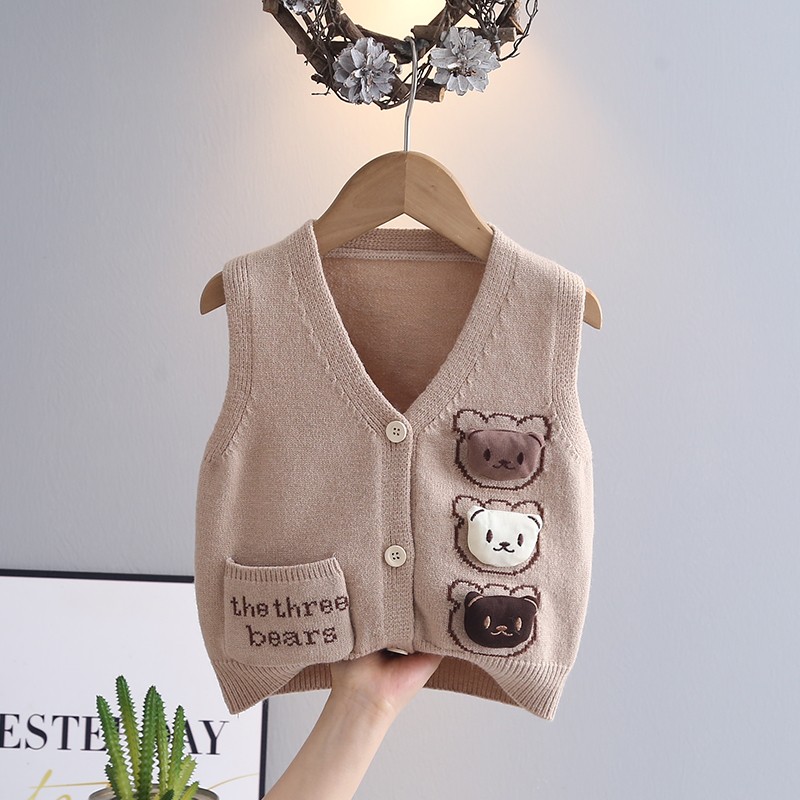 Children Sweaters Manufacturer - OEM High-End Quality Stripes Big Lapel Sweater