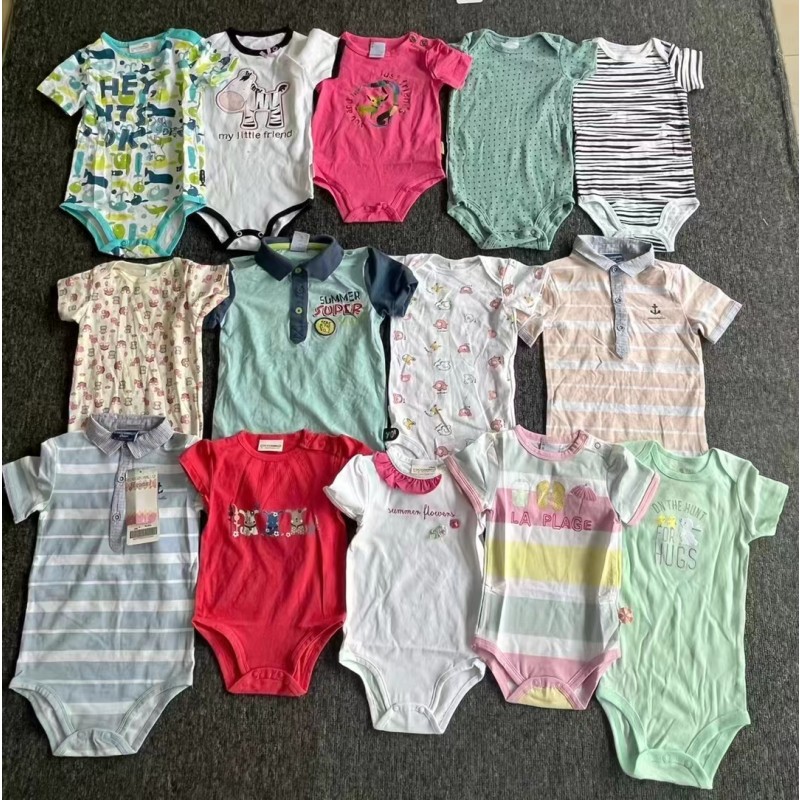 Baby Romper Wholesale Supplier - OEM Various Stock Lot Low Price Cotton