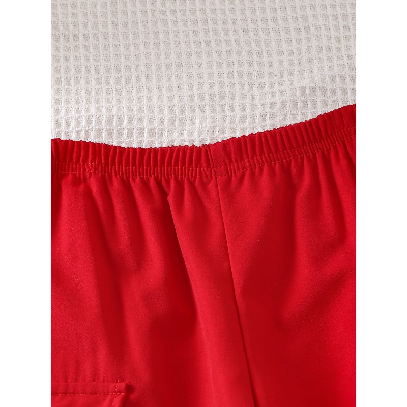 Girl Clothing Set Manufacturer - OEM Summer Cherry Shirt Trousers Set