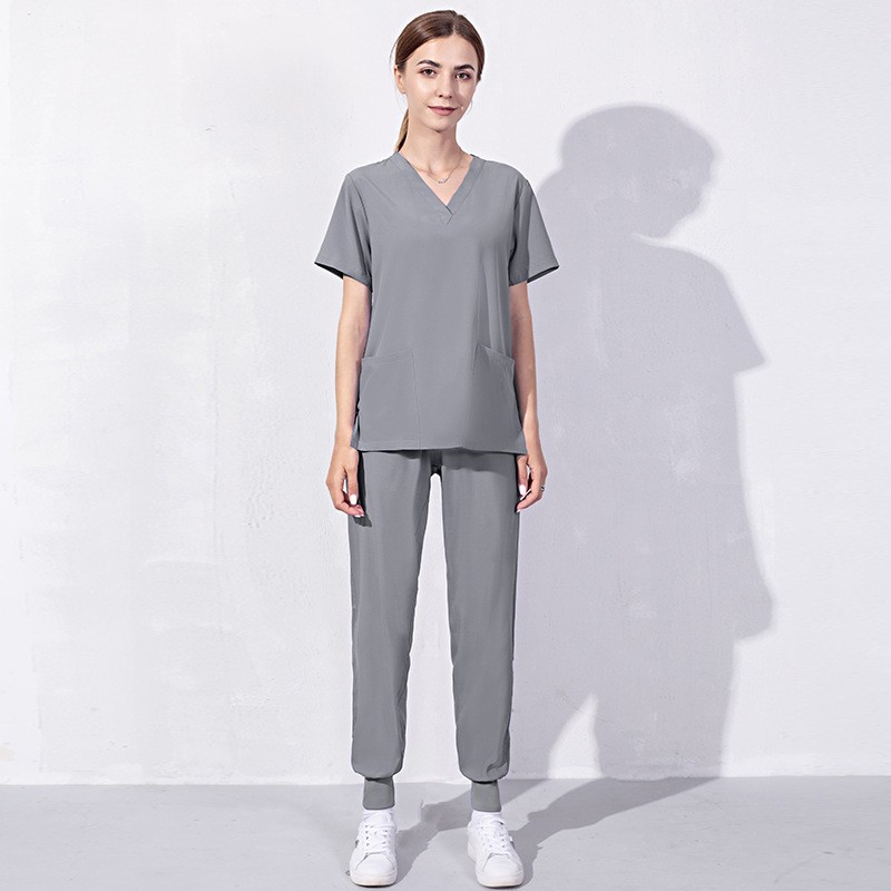 Surgical Nursing Uniform Manufacturer - OEM Custom Logo Hospital Scrubs Set