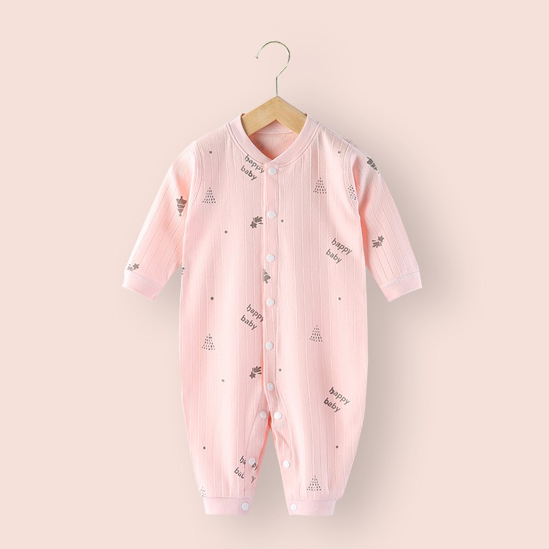 Baby Onesie Manufacturer - OEM Spring Autumn Cotton Newborn Boneless Clothes