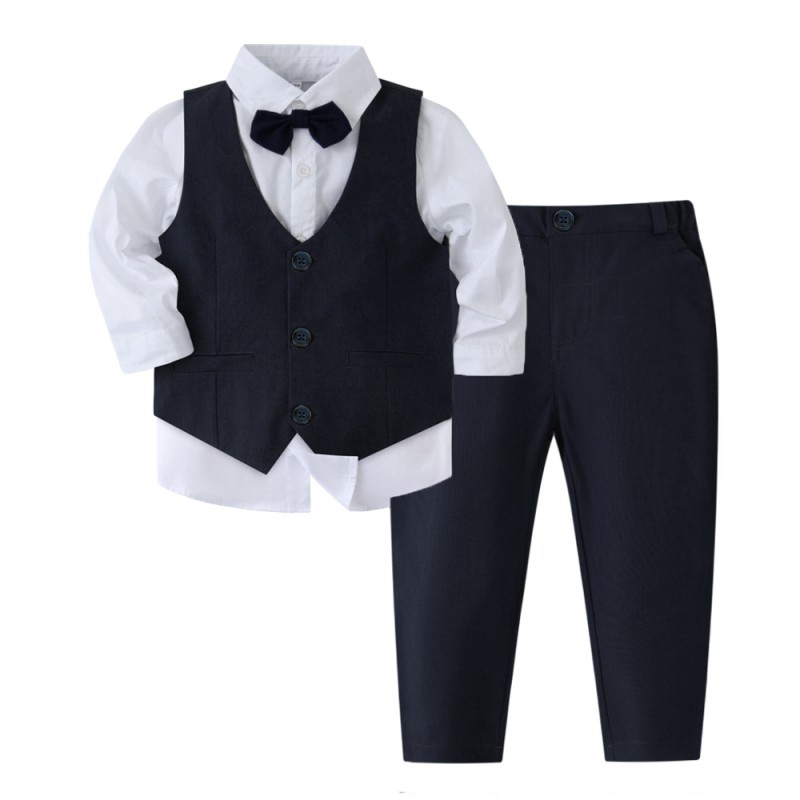 Boy Wedding Suit Manufacturer - OEM Ring Bearer Formal Party Clothing Set