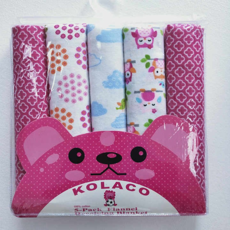 Baby Blanket Manufacturer - OEM Fall Print Cartoon 100% Cotton Knit Blanket