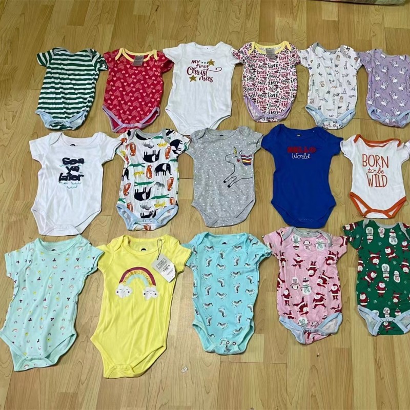 Baby Romper Wholesale Supplier - OEM Various Stock Lot Low Price Cotton