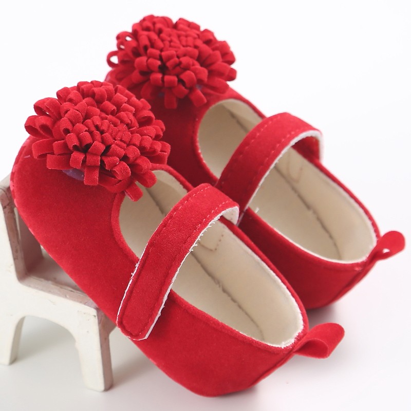 Baby Girls Shoes Supplier - OEM Soft Soled Bow Princess Cute Flats