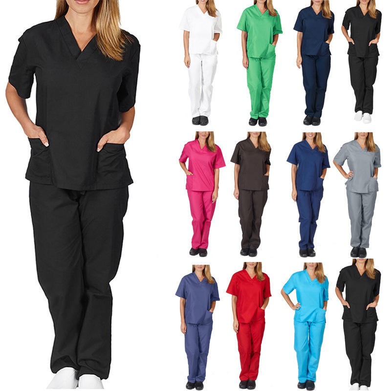 Nursing Scrubs Suit Supplier - OEM Medical Uniform Scrub Sets Wholesale