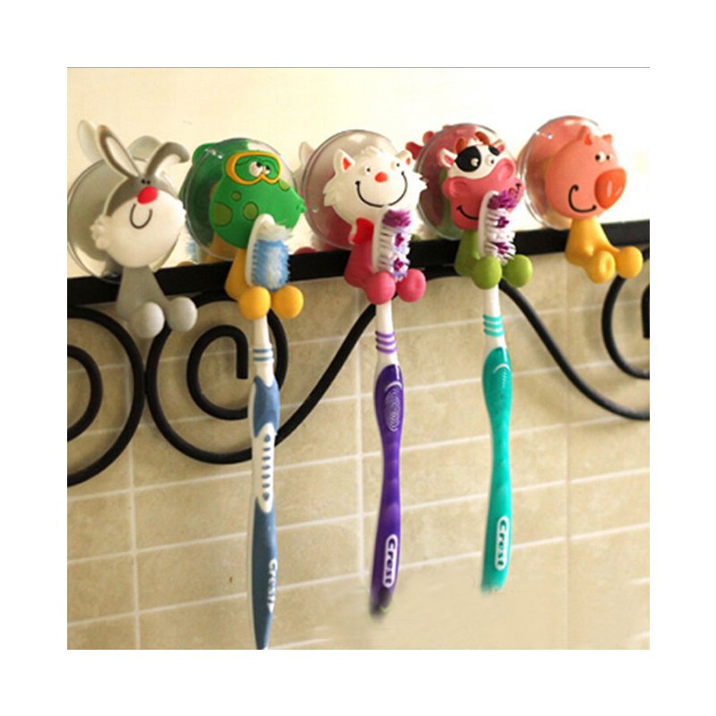 Toothbrush Holder - Kids Suction Cup Cute