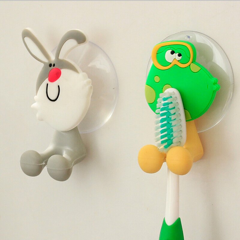 Toothbrush Holder - Animal Hanger Suction